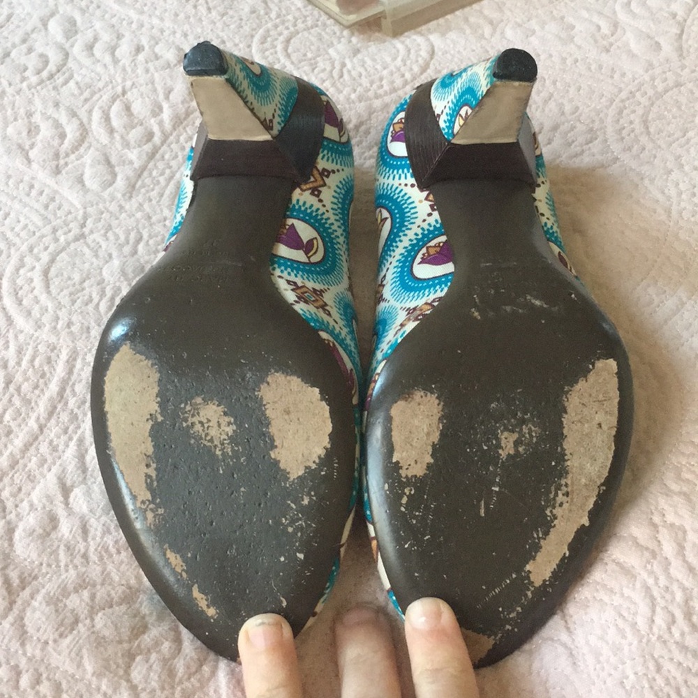 Marc By Marc Jacobs Patterned Open Toe Pump - image 5